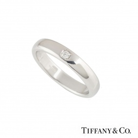 Tiffany & Co. Lucida Diamond Wedding Band in Platinum?